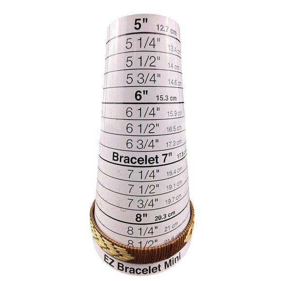 Vintage Woven Bamboo & Rattan Bangle Set For Women Natural Rustic Accents Size O - Picture 5 of 5